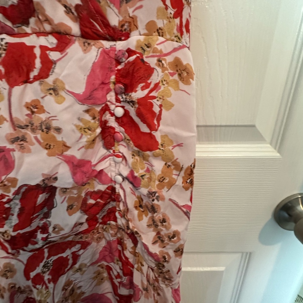 Parker Vivi Midi Dress from Rent the Runway Sz 4 EUC - Picture 5 of 8
